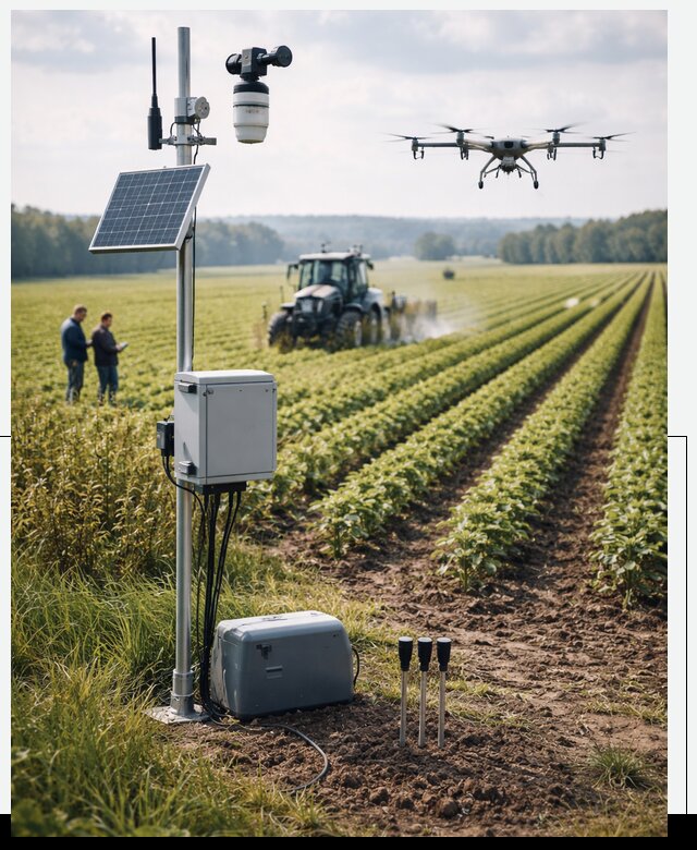 Разработка IoT мониторинга полей в Дальнереченске от 8662 р. | АвикейДлн